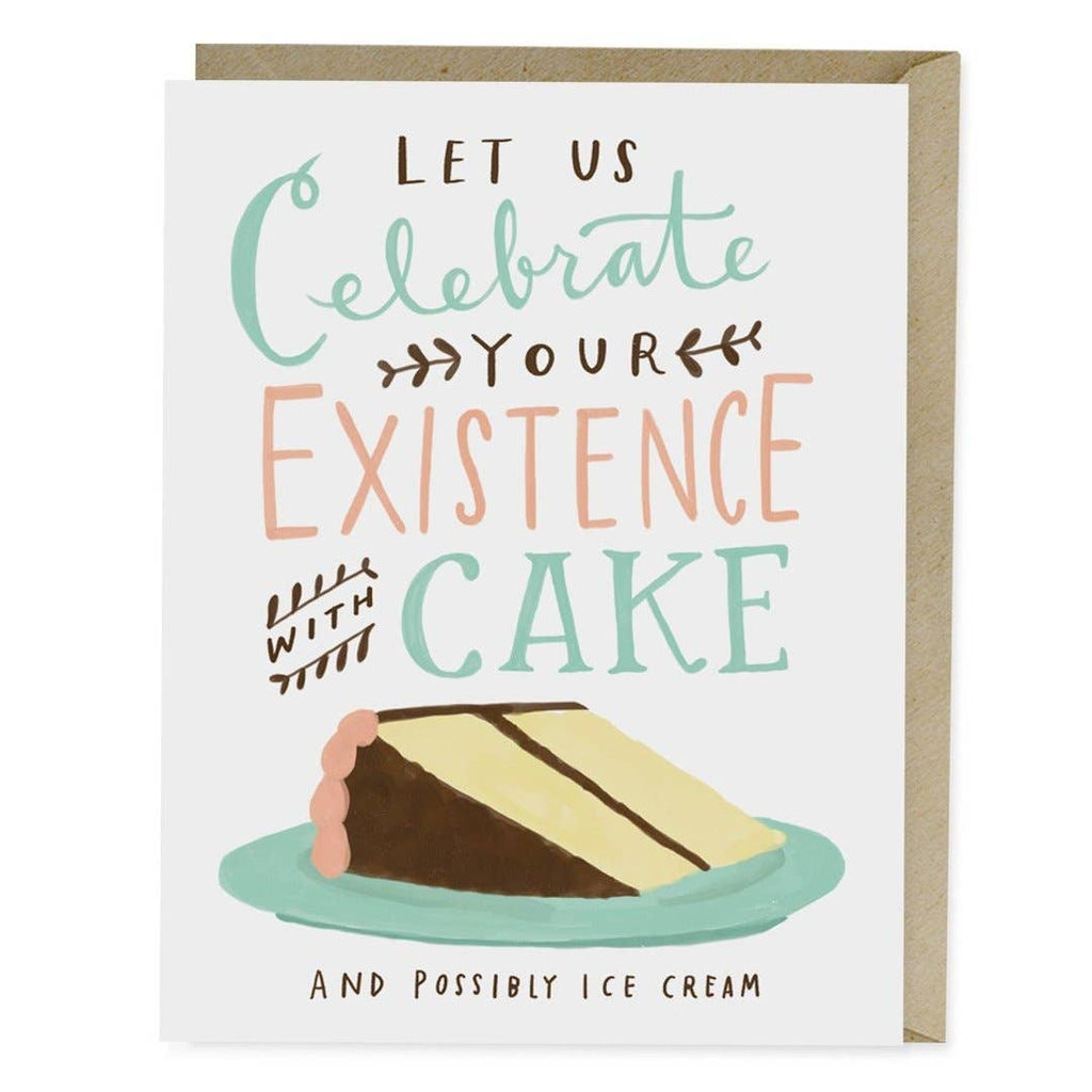 Em & Friends - Celebrate with Cake Birthday Card