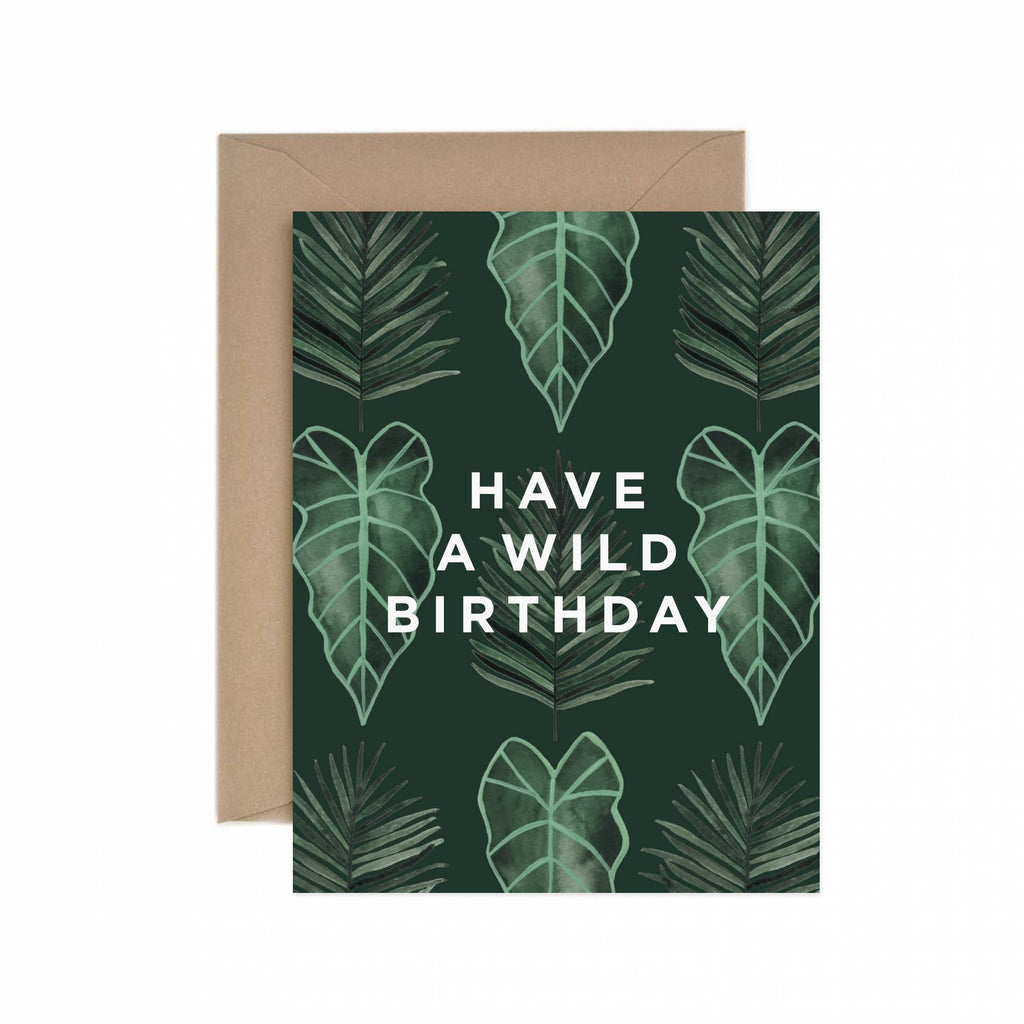 Paper Anchor Co. - Have a Wild Birthday Greeting Card