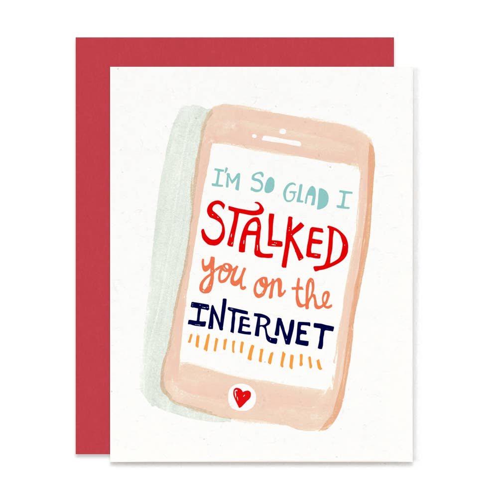 Paper Pony Co. - Internet Stalker Valentine Card
