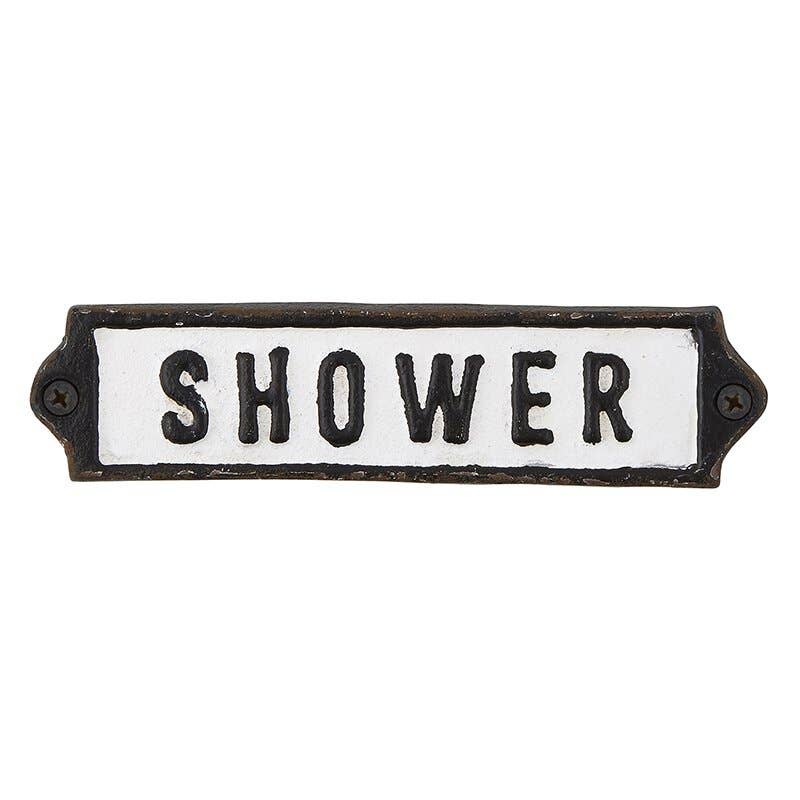 47th & Main (Creative Brands) - Shower Iron Sign