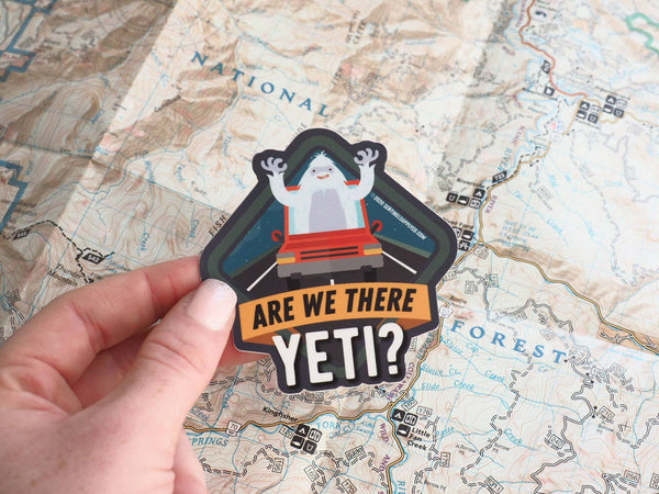 Sentinel Supply - Are We There Yeti? Vinyl Sticker