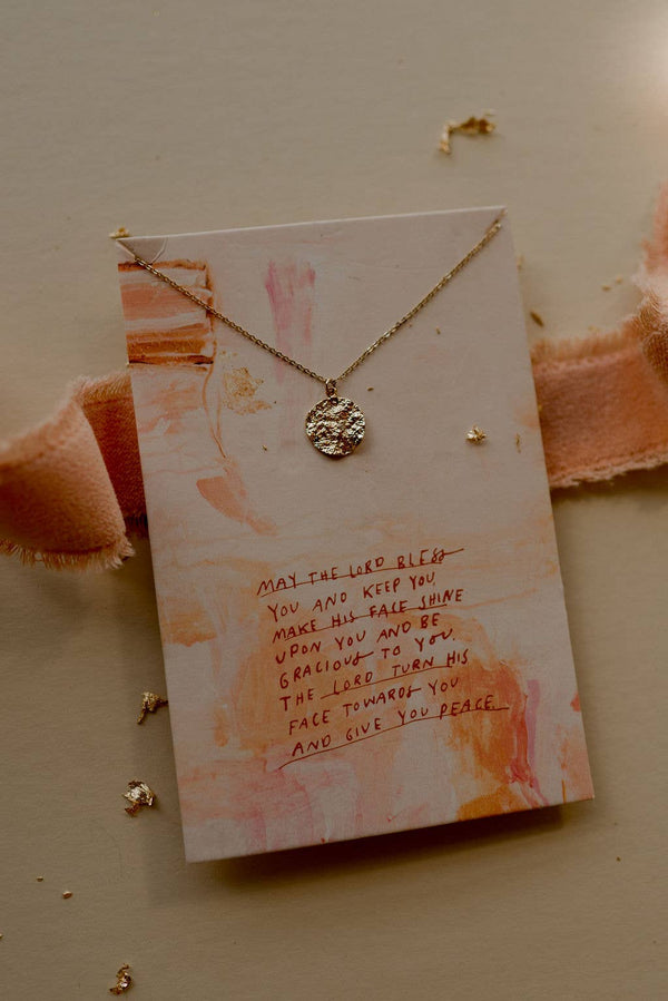 Dear Heart - The Blessing | Christian Necklace | Gift | Numbers 6:24-26