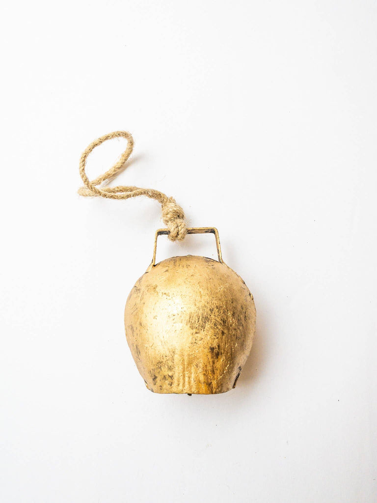 Rahabs Rope - Brass and Iron Cow Bell Small