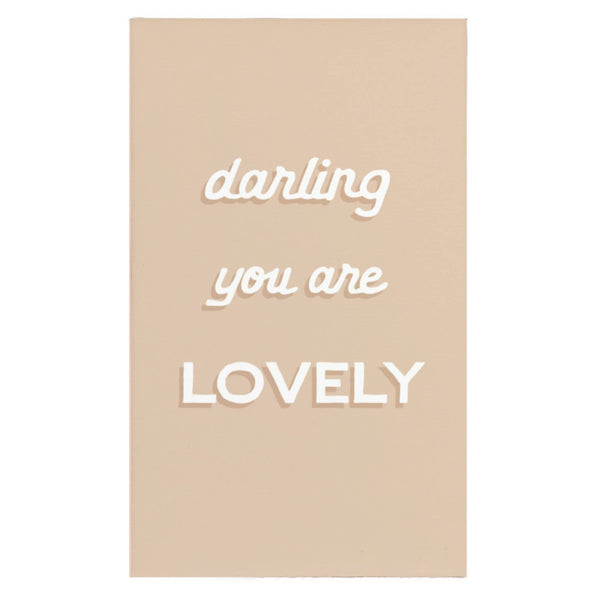 Petal Lane Home - Canvas Magnet Darling You Are Lovely