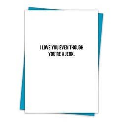 Santa Barbara Design Studio by Creative Brands - TA Card - You're A Jerk