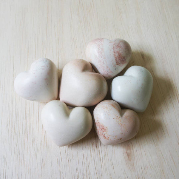 Venture Imports LLC - Natural Hearts - Set of 6