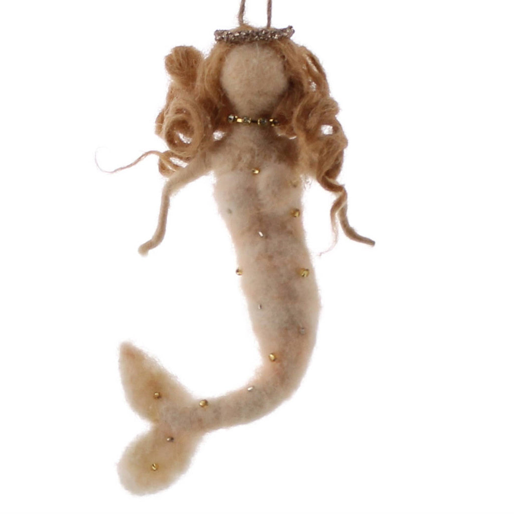 HomArt - Mermaid Ornament, Felt - Pink - Pink