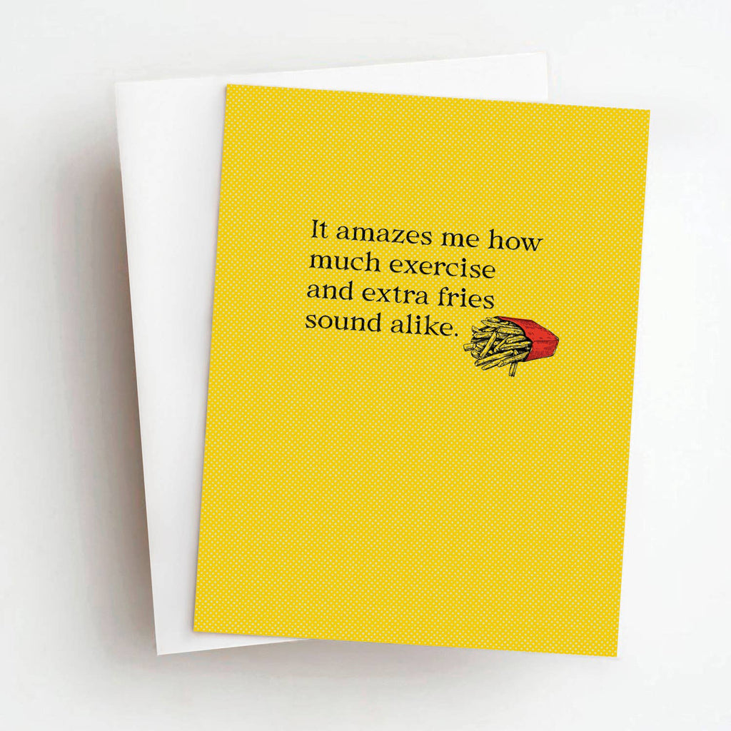 Extra Fries Card