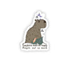 Mad River - Capybara Sticker / Decal