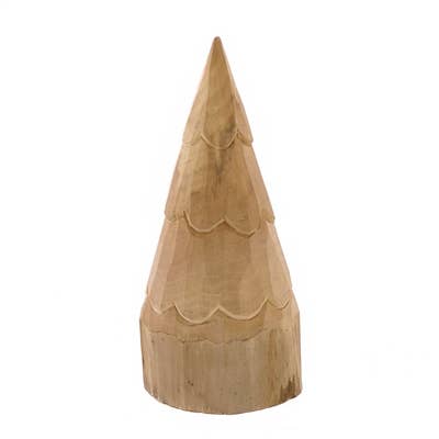 HomArt - Primitive Tree , Carved Wood - Sm