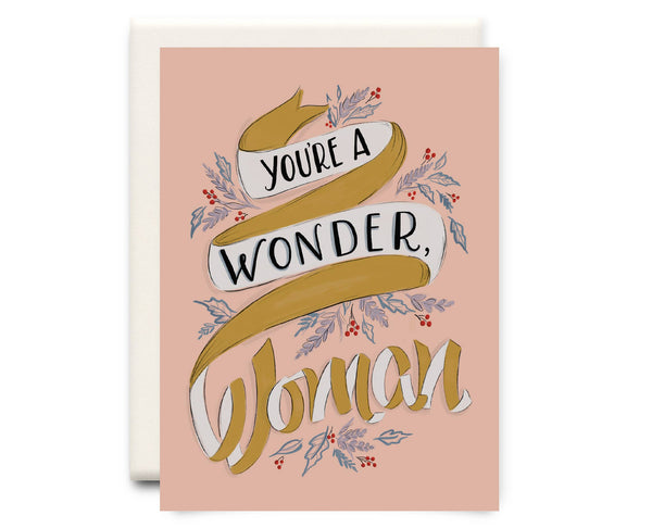 Inkwell Cards - Wonder Woman | Friendship Greeting Card