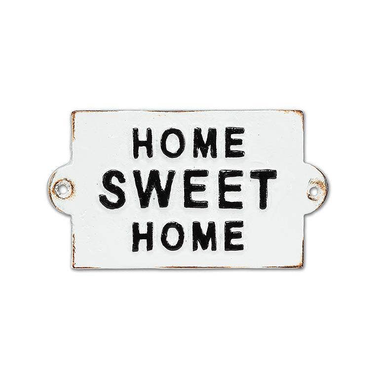 Abbott - Home Sweet Home Sign-Wht-6"L-1146