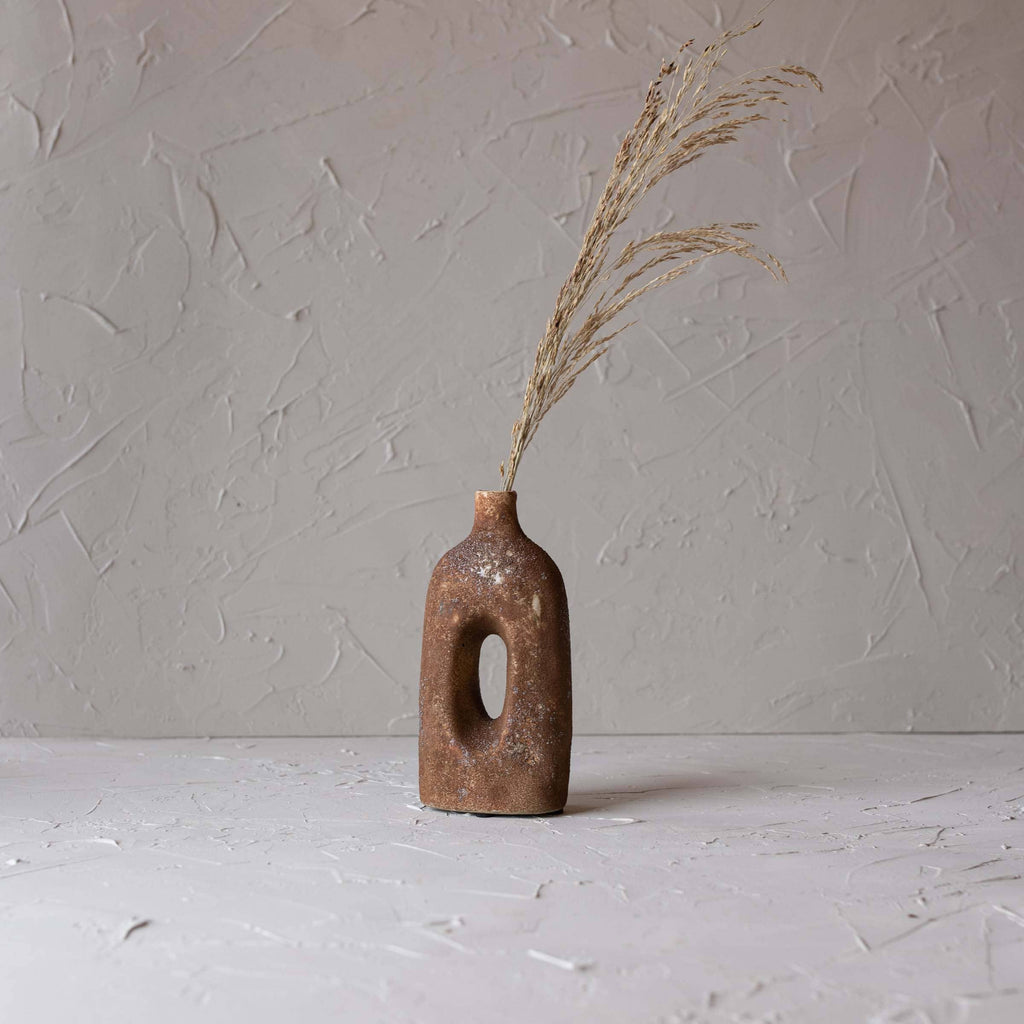 Foreside Home & Garden - Emiliano Vase Rust