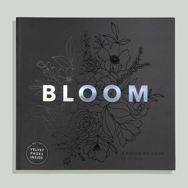Paige Tate & Co. - Bloom: Adult Coloring Book with Bonus Velvet Pages