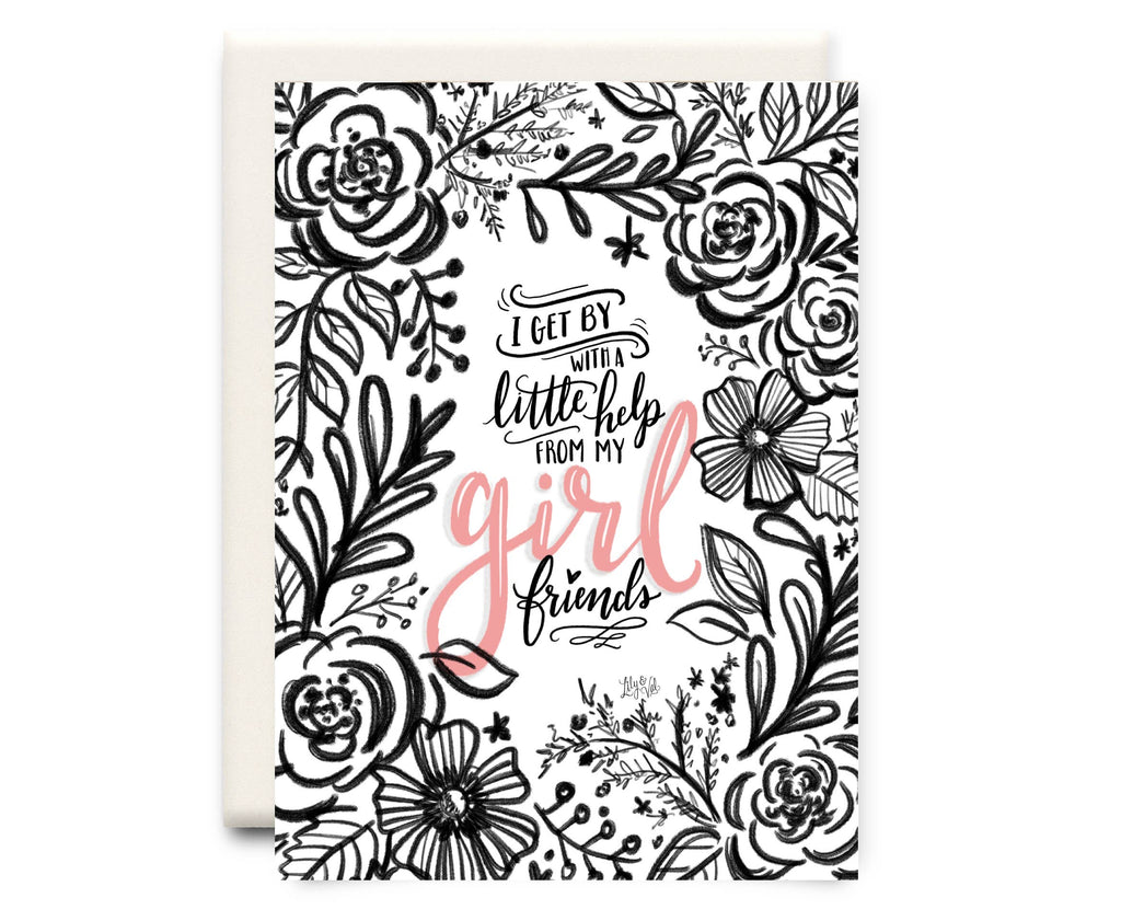 Inkwell Cards - Girl Friends | Friendship Greeting Card