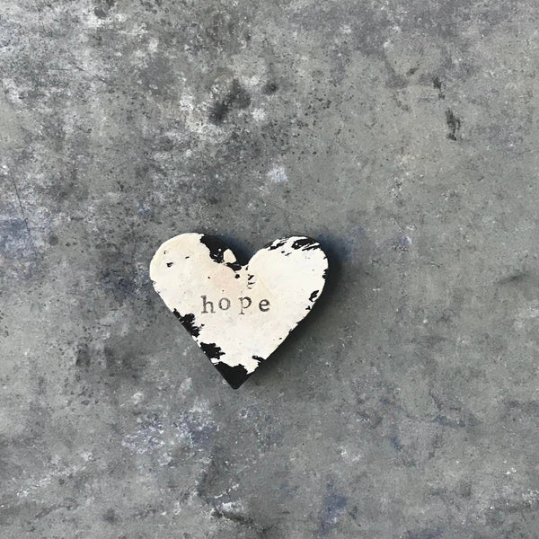 Our Country Homestead - Magnet - Heart With "Hope"