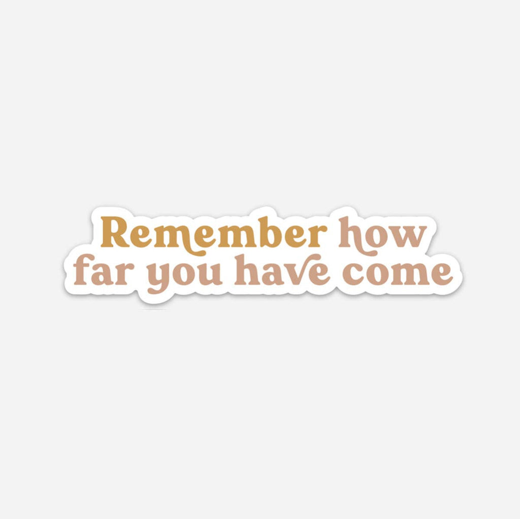 The Anastasia Co - Remember How Far You've Come Sticker