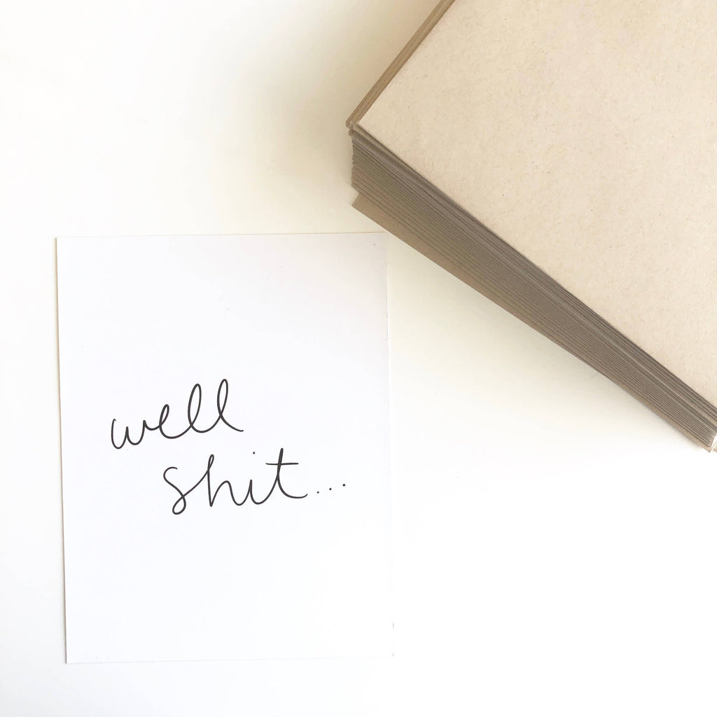 PAGEFIFTYFIVE - well shit... Card