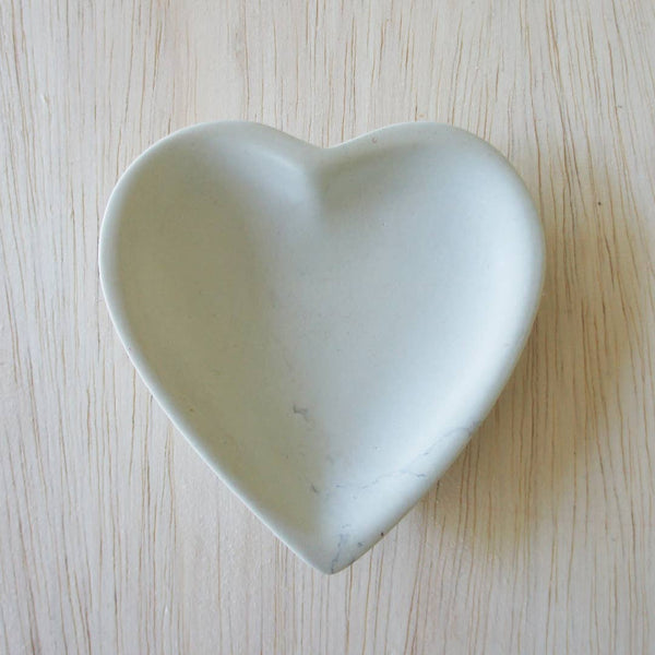 Venture Imports LLC - Heart Dish - Natural