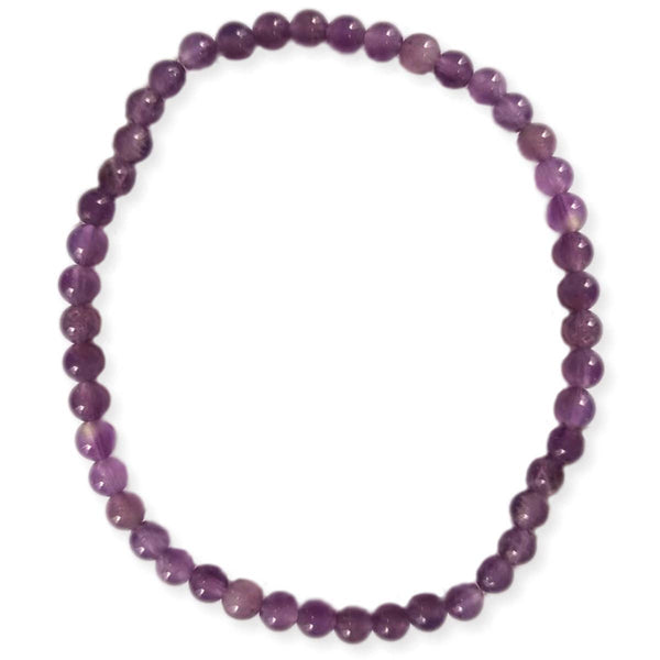 ZAD - Amethyst Stone Stretch Bracelet