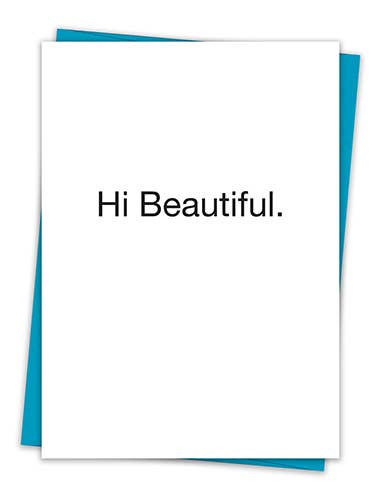 Santa Barbara Design Studio by Creative Brands - TA HI Beautiful Card