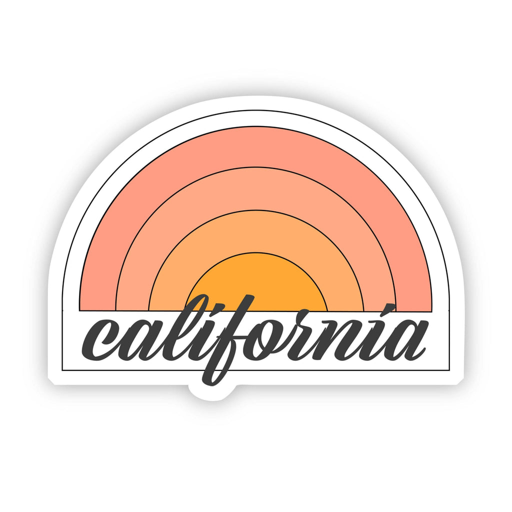 Big Moods - California Aesthetic Sticker