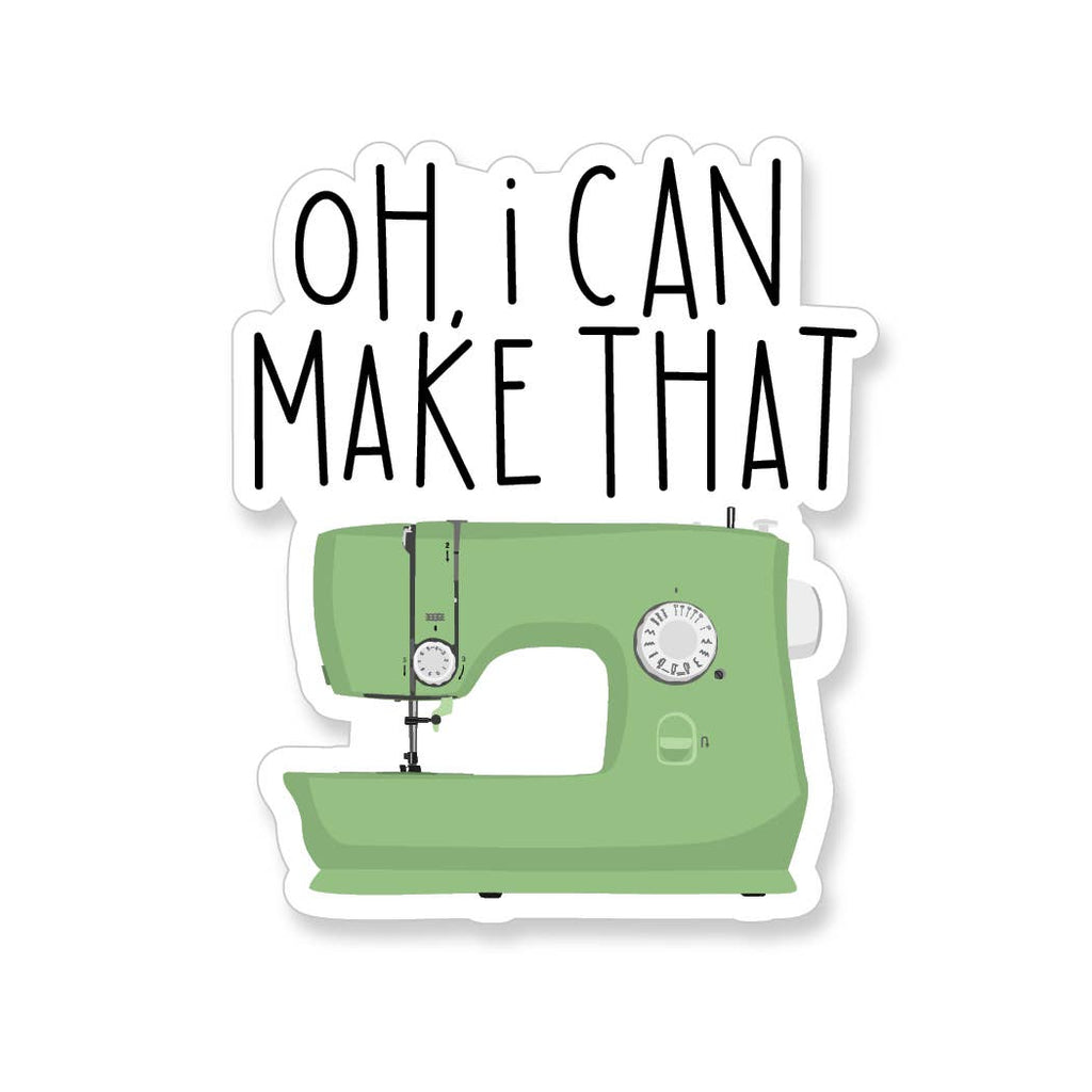 Apartment 2 Cards - Oh I Can Make That Sewing Vinyl Sticker