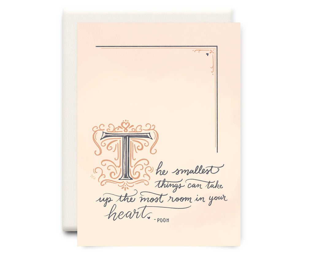 Inkwell Cards - Winnie the Pooh | Friendship Greeting Card