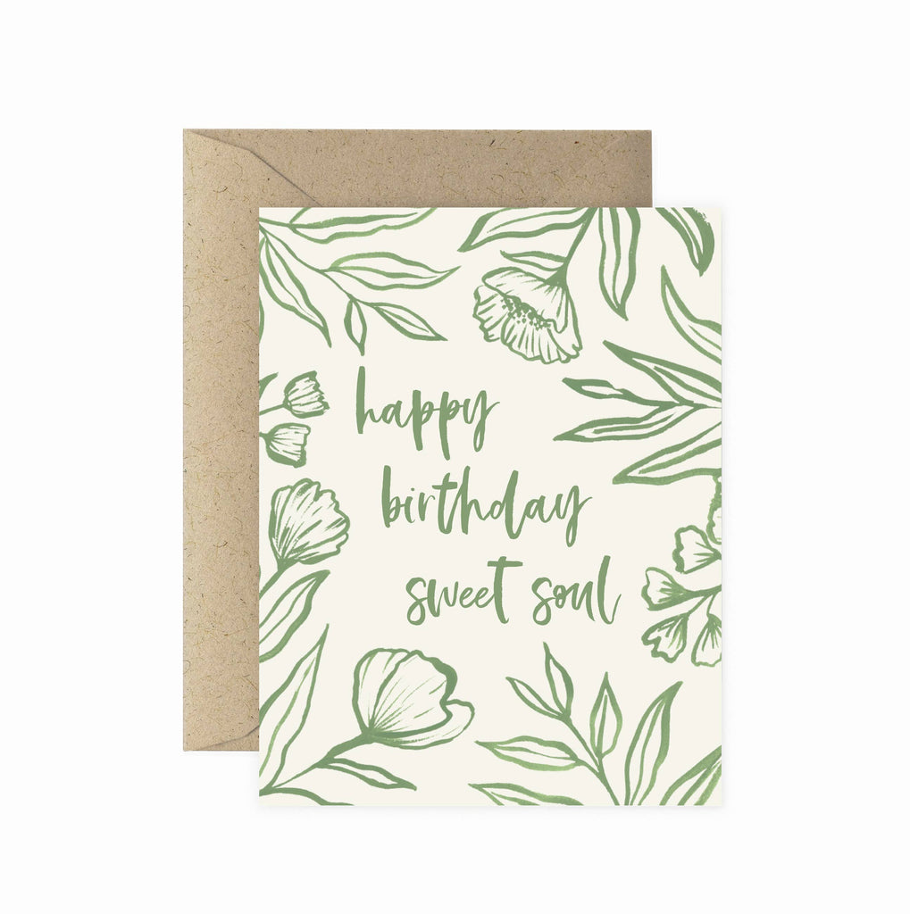 Paper Anchor Co. - Sweet Soul Happy Birthday Greeting Card