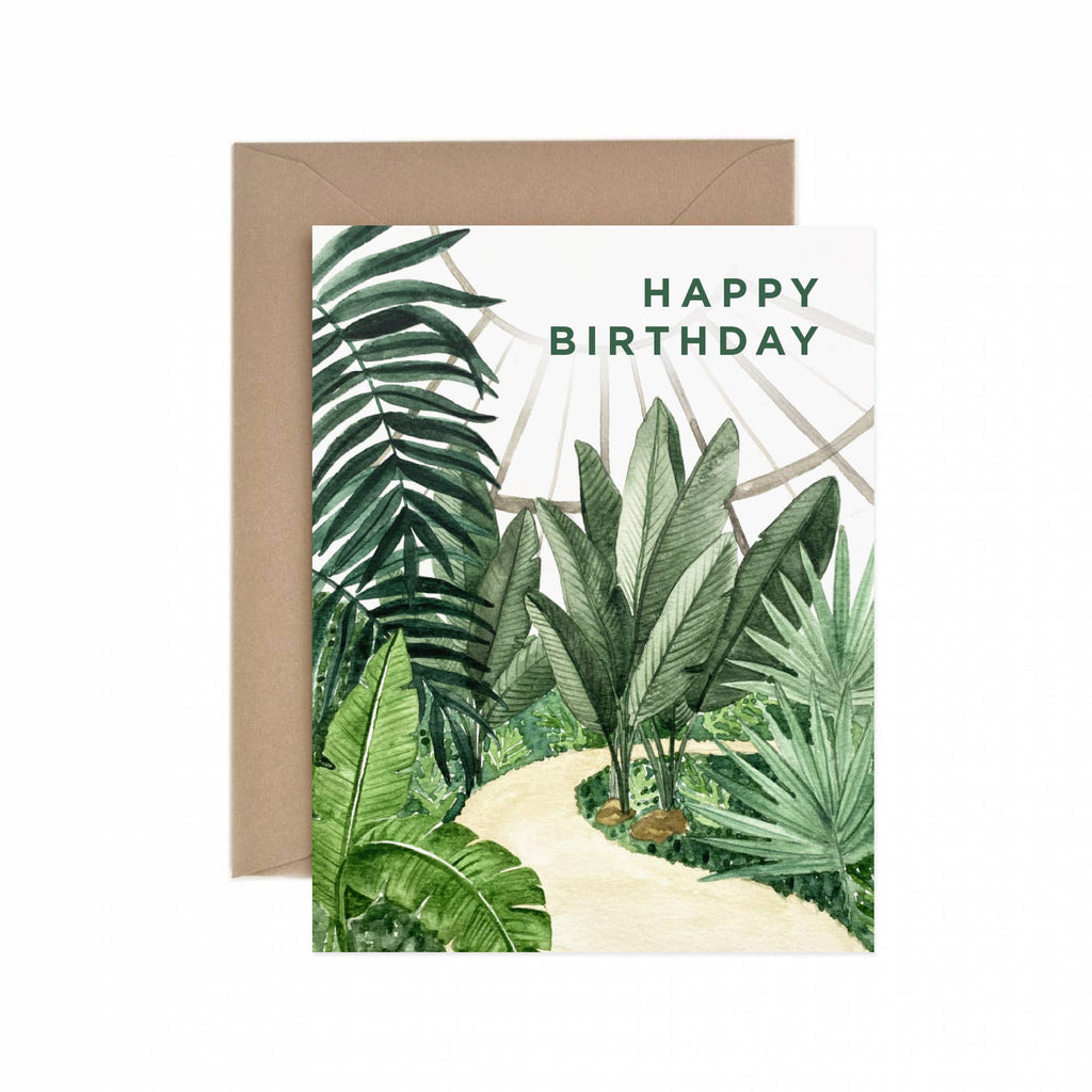 Paper Anchor Co. - Conservatory Happy Birthday Greeting Card