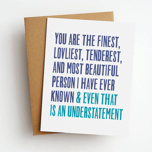 Skel & Co - Understatement Card