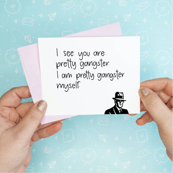 Colette Paperie - Pretty Gangster Card - 6 single cards