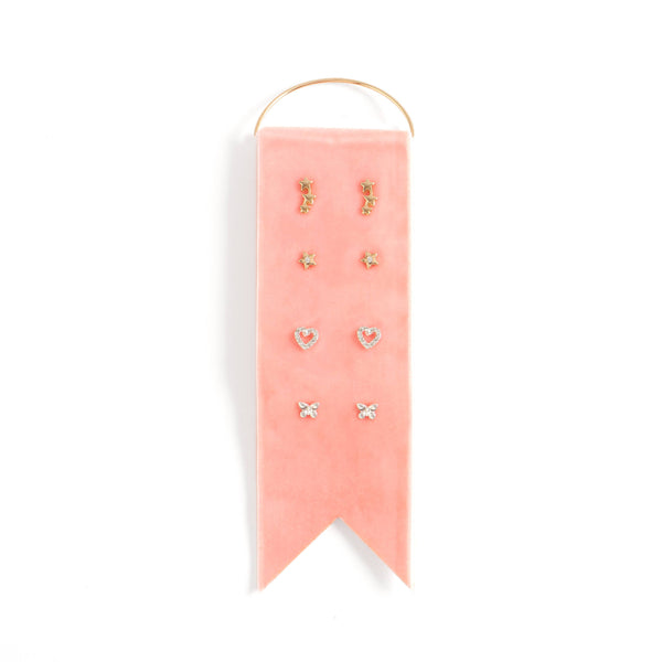 Splendid Iris - Delicate Earring Velvet Gift Set
