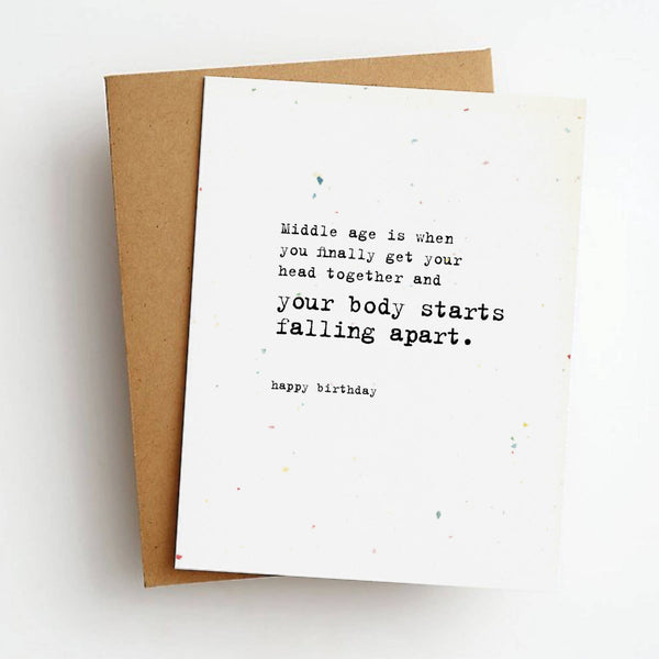 Skel & Co - Body Falling Apart Card