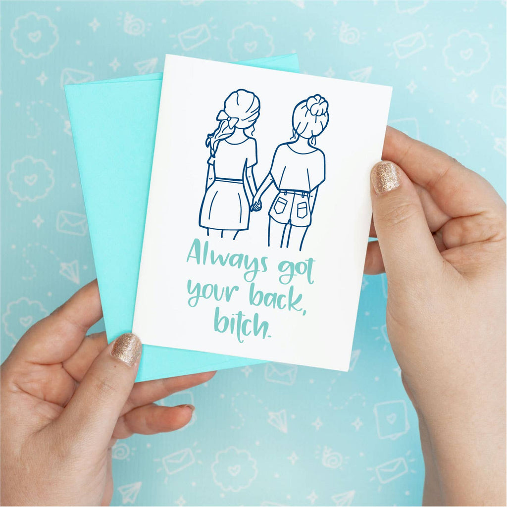 Colette Paperie - Got Your Back Card - 6 single cards