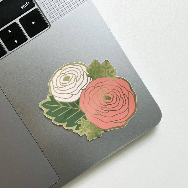 Paper Anchor Co. - Michelle Ranunculus Sticker