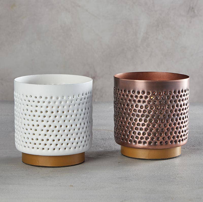 47th & Main (Creative Brands) - Copper Candle Holder