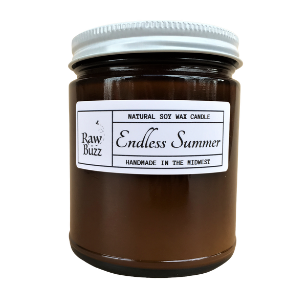 Raw Buzz Co - Endless Summer Soy Candle 9oz