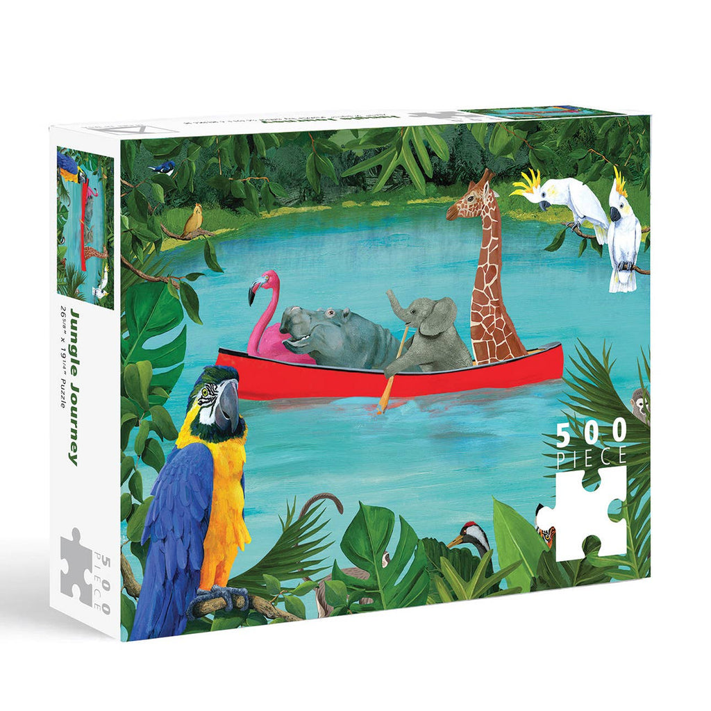 Allport Editions - Jungle Canoe Cruise 500 Piece Puzzle