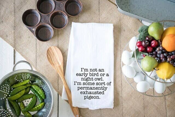 Mad River - Exhausted Pigeon Flour Sack Towel