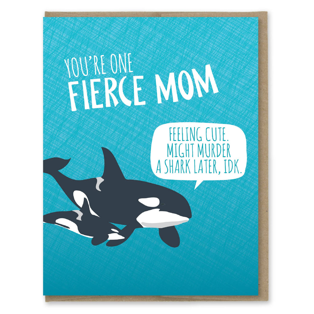 Modern Printed Matter - Fierce Mom Card