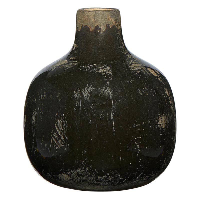 47th & Main (Creative Brands) - Black Mini Vase
