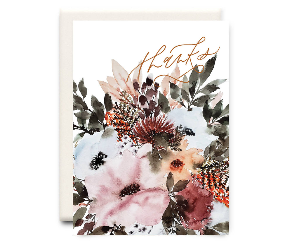 Inkwell Cards - Sage Thanks | Thank You Greeting Card