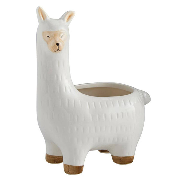 47th & Main (Creative Brands) - Llama Ceramic Pot