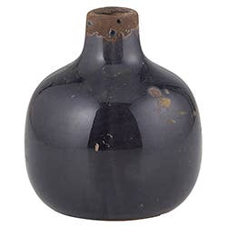 47th & Main (Creative Brands) - Dark Grey Mini Vase