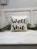 Well shit 14” pillow