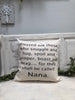 Nana  pillow 18" decorator pillow