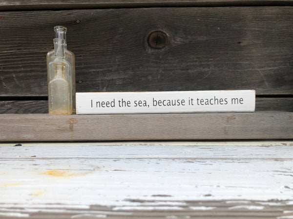 I need the sea wood sign